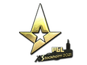 Sticker | Astralis (Gold) | Stockholm 2021