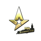 Sticker | Astralis (Gold) | Stockholm 2021