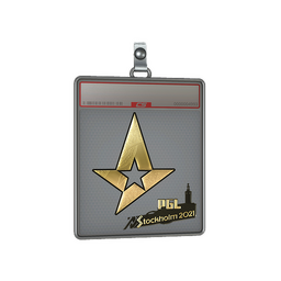 Sticker Slab | Astralis (Gold) | Stockholm 2021