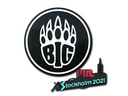 Sticker | BIG | Stockholm 2021