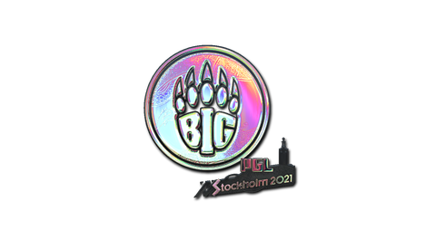 Sticker | BIG (Holo) | Stockholm 2021