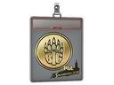 Sticker Slab | BIG (Gold) | Stockholm 2021