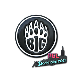 BIG (металлическая) | Стокгольм-2021