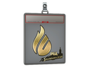Sticker Slab | Copenhagen Flames (Gold) | Stockholm 2021