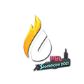 Sticker | Copenhagen Flames (Foil) | Stockholm 2021