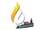 Sticker | Copenhagen Flames (Foil) | Stockholm 2021