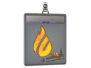 Sticker Slab | Copenhagen Flames (Holo) | Stockholm 2021