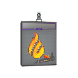 Sticker Slab | Copenhagen Flames (Holo) | Stockholm 2021