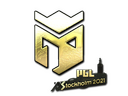 Sticker | Entropiq (Gold) | Stockholm 2021