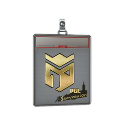 Sticker Slab | Entropiq (Gold) | Stockholm 2021