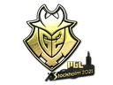 Sticker | G2 Esports (Gold) | Stockholm 2021