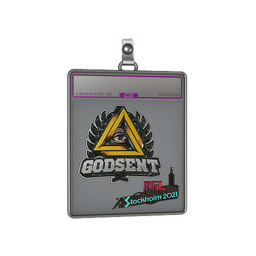 Sticker Slab | GODSENT (Foil) | Stockholm 2021