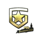 Sticker | Gambit Gaming (Gold) | Stockholm 2021