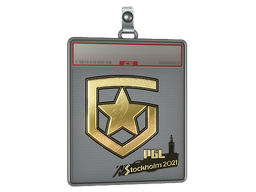 Sticker Slab | Gambit Gaming (Gold) | Stockholm 2021