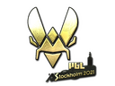 Sticker | Vitality (Gold) | Stockholm 2021