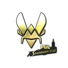 Sticker | Vitality (Gold) | Stockholm 2021