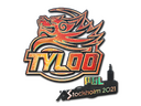 Sticker | Tyloo (Holo) | Stockholm 2021