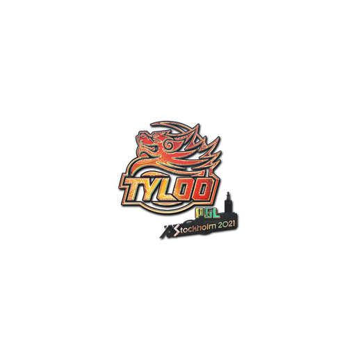 Adesivo | Tyloo (Holográfico) | Estocolmo 2021
