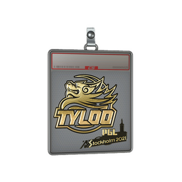 Sticker Slab | Tyloo (Gold) | Stockholm 2021