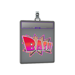 Sticker Slab | Bash (Holo)