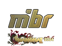 Sticker | MIBR (Gold) | Shanghai 2024