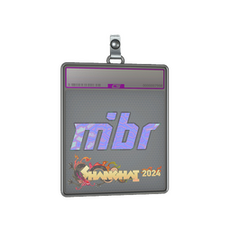Sticker Slab | MIBR (Holo) | Shanghai 2024