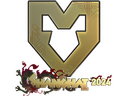 Sticker | MOUZ (Gold) | Shanghai 2024