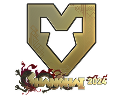 Sticker | MOUZ (Gold) | Shanghai 2024