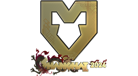 Sticker | MOUZ (Gold) | Shanghai 2024