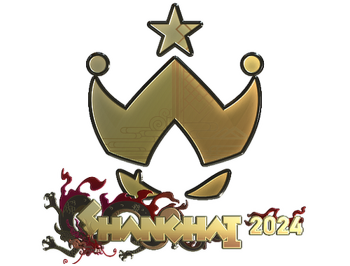Autocolante | Wildcard (Gold) | Xangai 2024