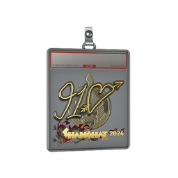 Sticker Slab | 910 (Gold) | Shanghai 2024