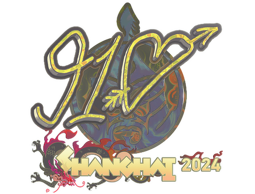 Sticker | 910 (holo) | Shanghai 2024