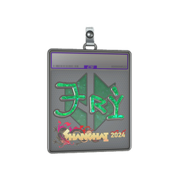 Sticker Slab | TRY (Glitter) | Shanghai 2024