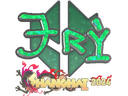 Sticker | TRY (Glitter) | Shanghai 2024