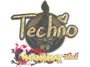 Sticker | Techno4K (Glitter) | Shanghai 2024