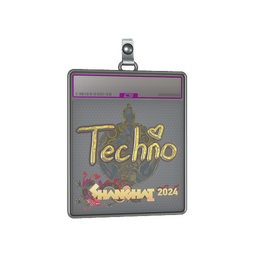 Sticker Slab | Techno4K (Holo) | Shanghai 2024