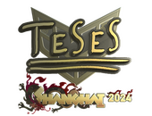 Sticker | TeSeS (Gold) | Shanghai 2024
