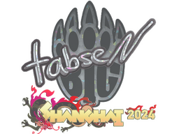 Sticker | tabseN (Glitter) | Shanghai 2024