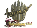 Sticker | tabseN (Gold) | Shanghai 2024