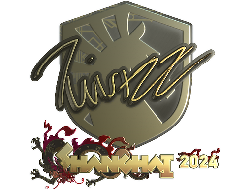 Sticker | Twistzz (Gold) | Shanghai 2024