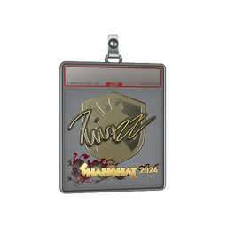 Sticker Slab | Twistzz (Gold) | Shanghai 2024
