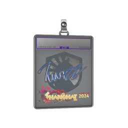 Sticker Slab | Twistzz (Glitter) | Shanghai 2024
