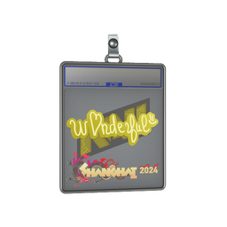 Sticker Slab | w0nderful | Shanghai 2024