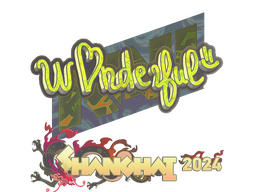 Sticker | w0nderful (Holo) | Shanghai 2024