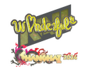 Sticker | w0nderful (Glitter) | Shanghai 2024