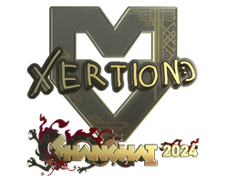 Sticker | xertioN (Gold) | Shanghai 2024