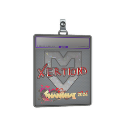 Sticker Slab | xertioN (Glitter) | Shanghai 2024