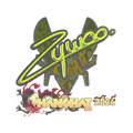 Sticker | ZywOo (Holo) | Shanghai 2024
