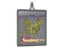 Sticker Slab | ZywOo (Glitter) | Shanghai 2024