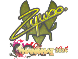 Sticker | ZywOo (Glitter) | Shanghai 2024